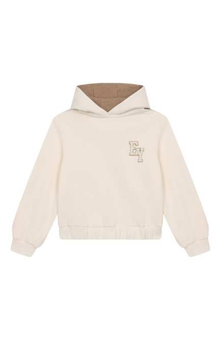 Худи из хлопка и кашемира ELEVENTY, арт. EX4A10/F0216/10-16