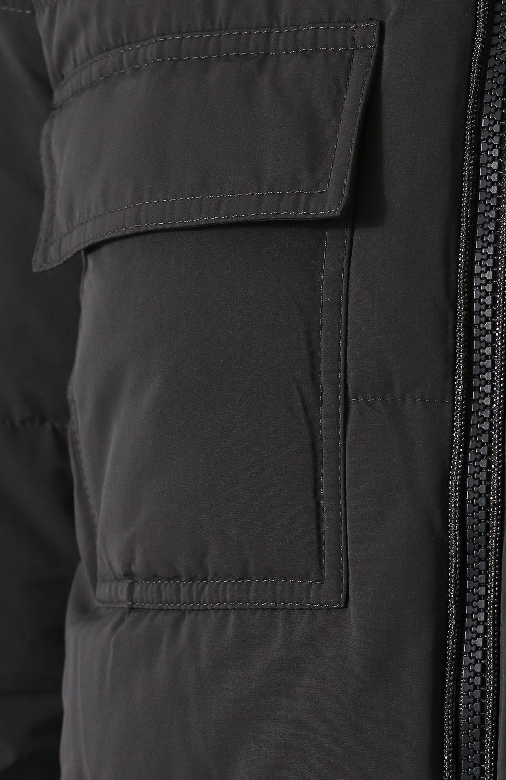 Стеганая куртка с капюшоном и воротником-стойкой BRUNELLO CUCINELLI, арт. MR5279308, фото 5