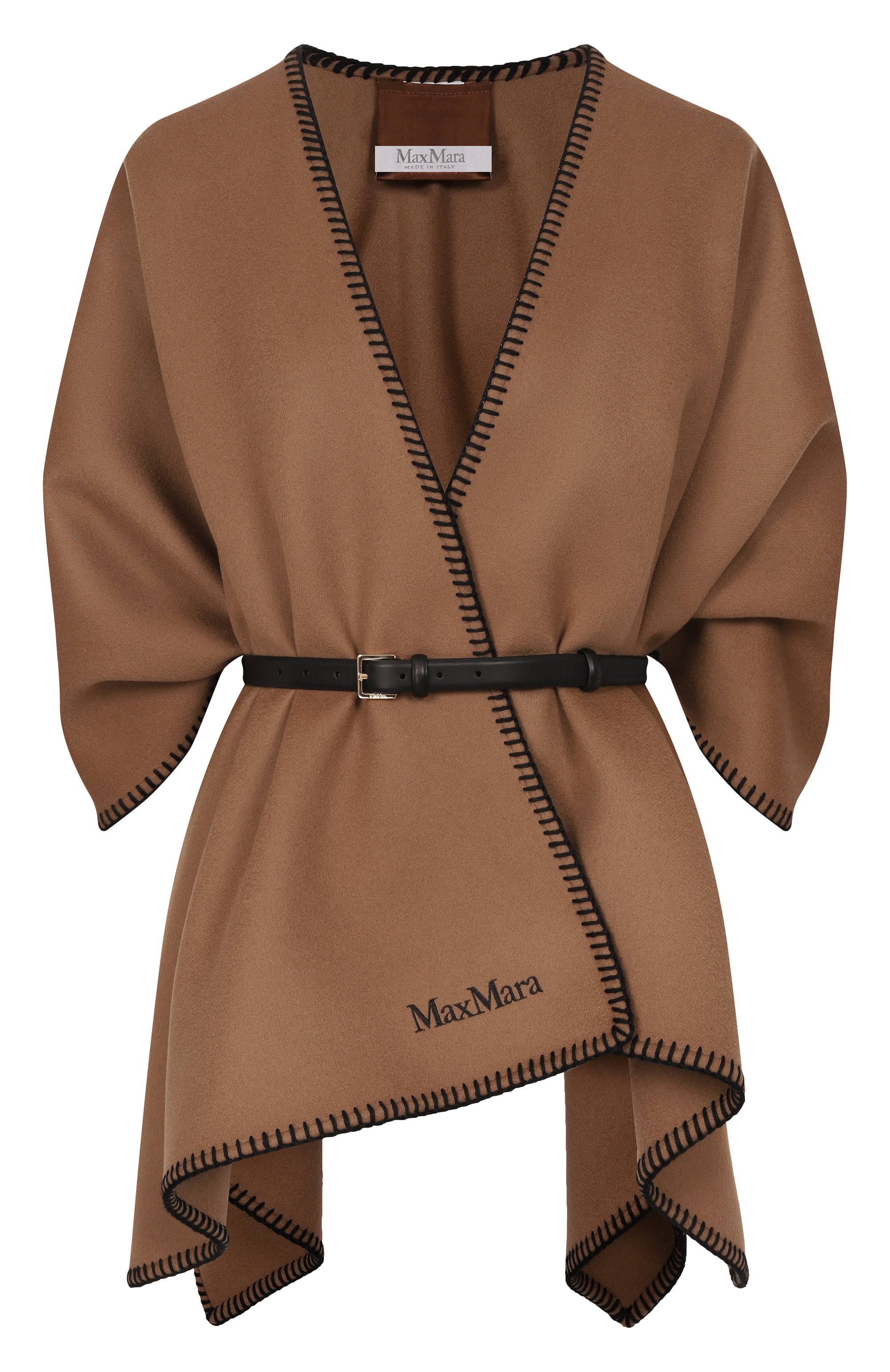 Шерстяная накидка MAX MARA, арт. MXAC0L0MBA, фото 1