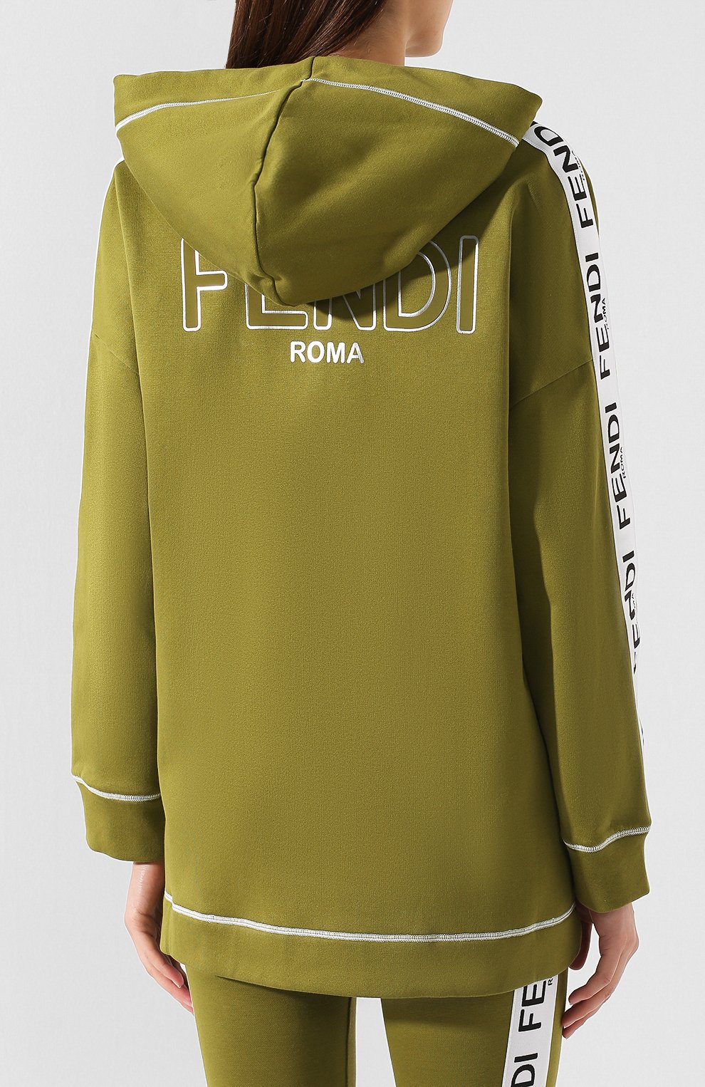 Хлопковая толстовка FENDI, арт. FAF081 A8WG, фото 4