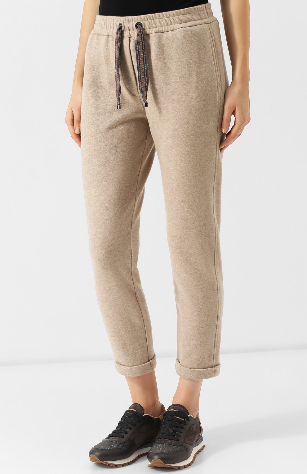 Костюм из смеси кашемира и хлопка BRUNELLO CUCINELLI, арт. MA927T7306, фото 4