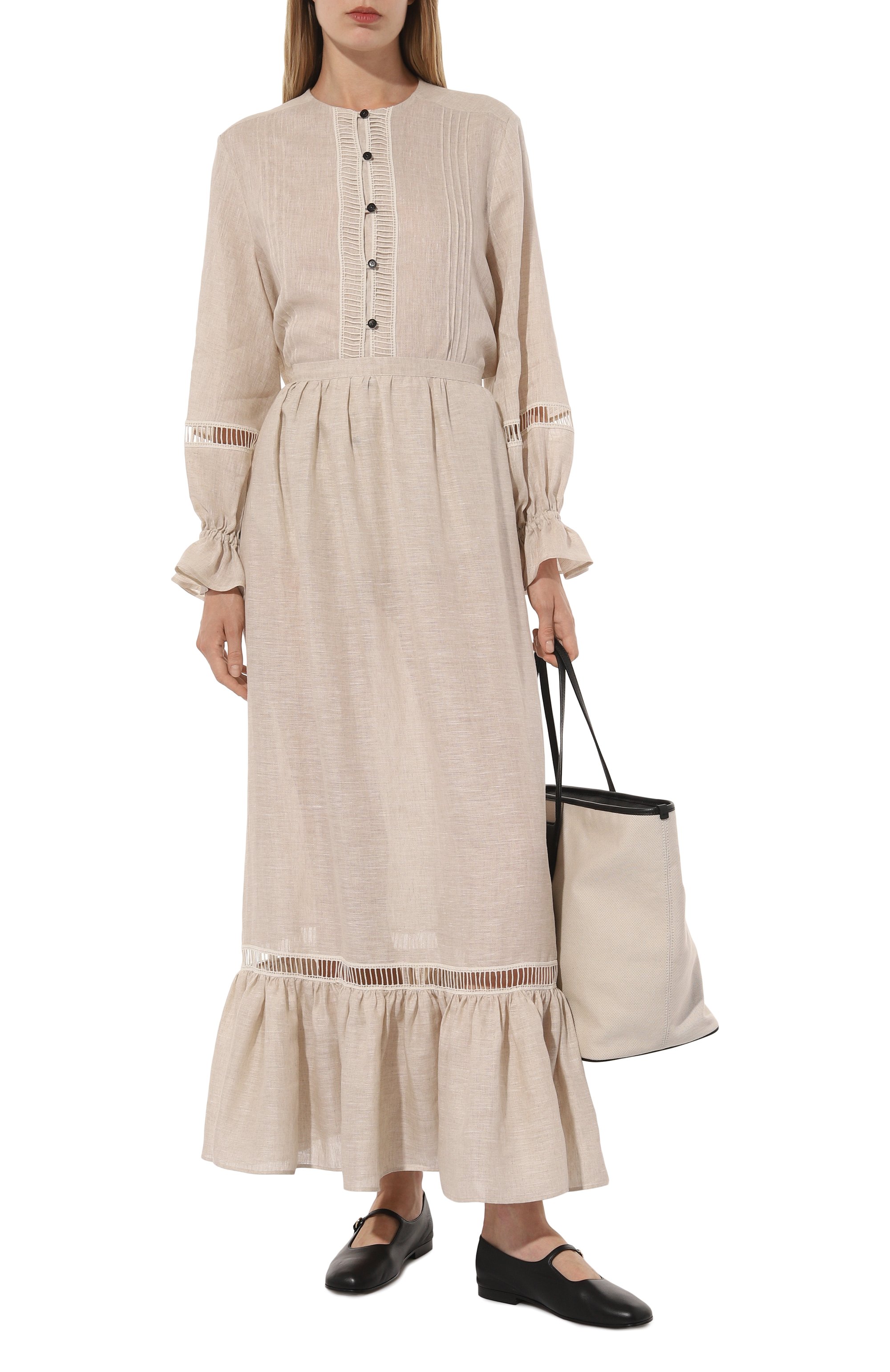 Льняная юбка KITON, арт. D57216H06388, фото 2