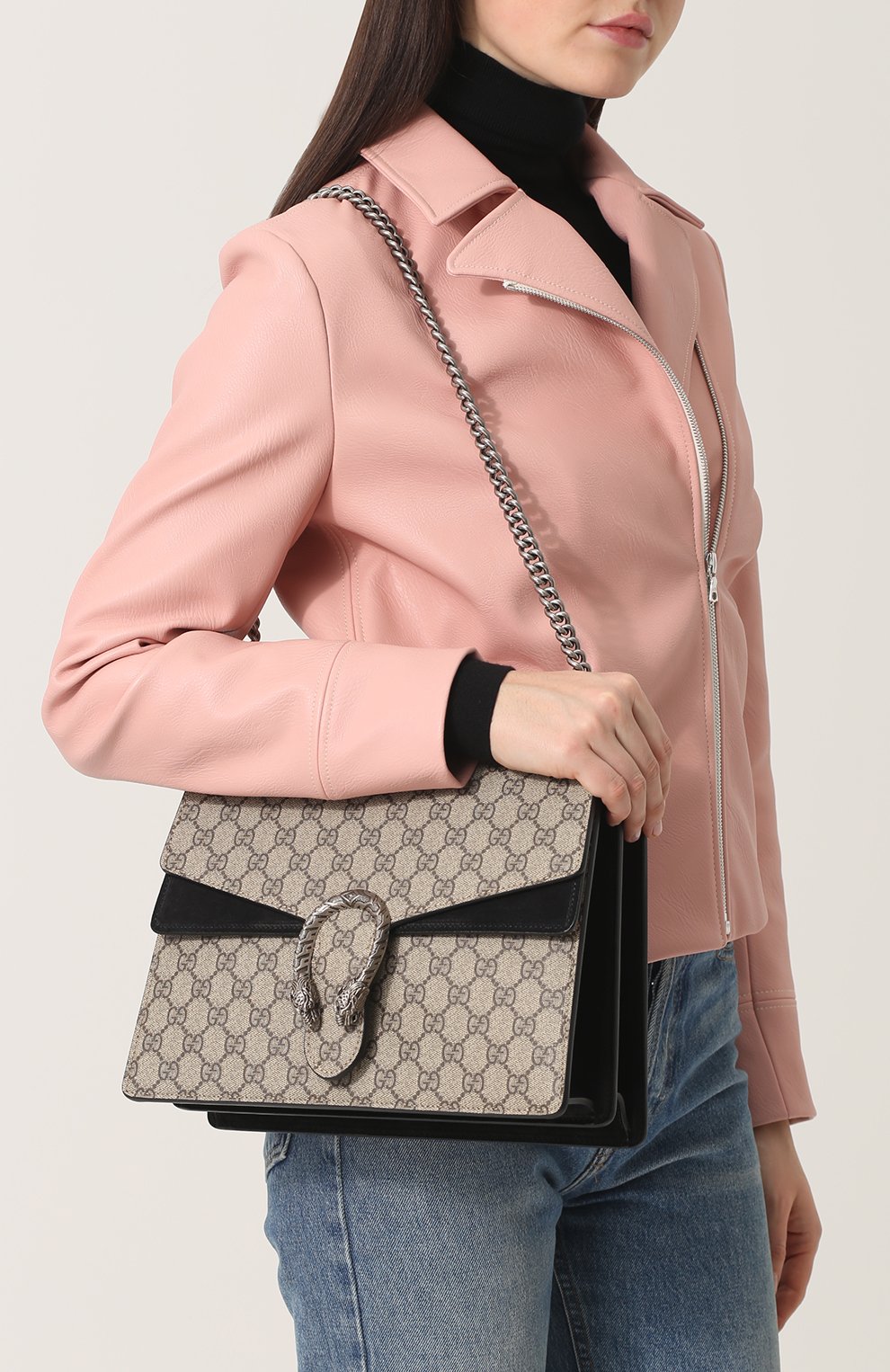 Сумка dionysus gg supreme medium GUCCI, арт. 403348/KHNRN, фото 6