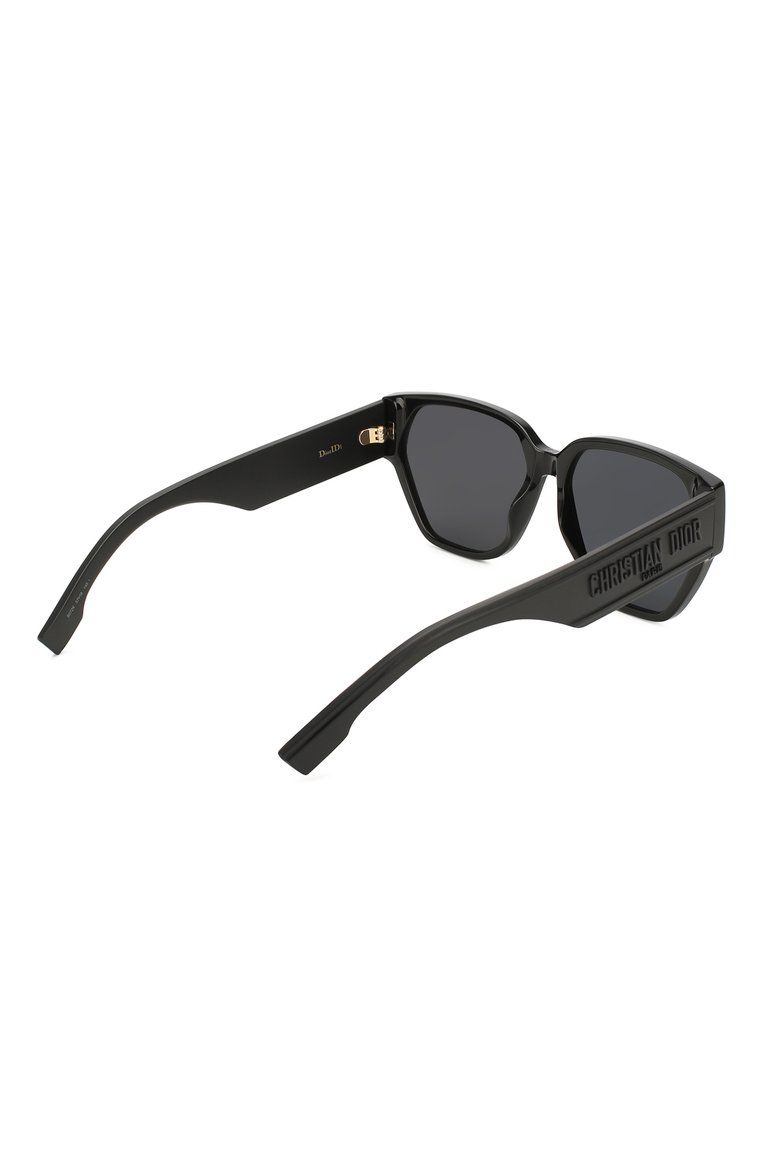 Женские солнцезащитные очки DIOR EYEWEAR черного цвета, арт. DI0RID1 807 | Фото 4 (Тип очков: С/з; Региональные ограничения белый список (Axapta Mercury): RU, Не проставлено; Нос: Не проставлено; Очки форма: Прямоугольные; Оптика Гендер: оптика-женское)