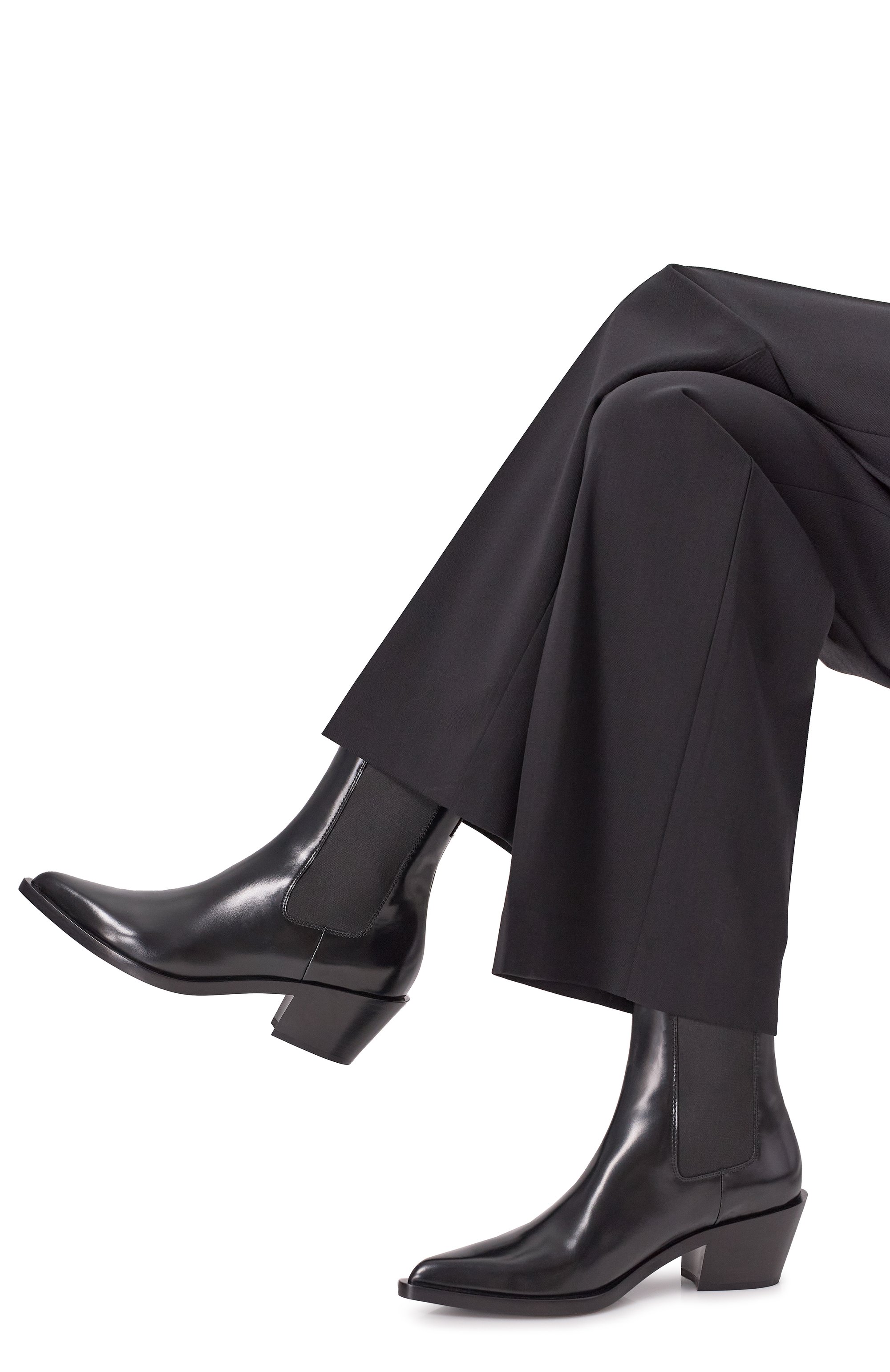 Кожаные ботильоны wylie 55 GIANVITO ROSSI, арт. G72901.45CU0.DVDNER0, фото 2