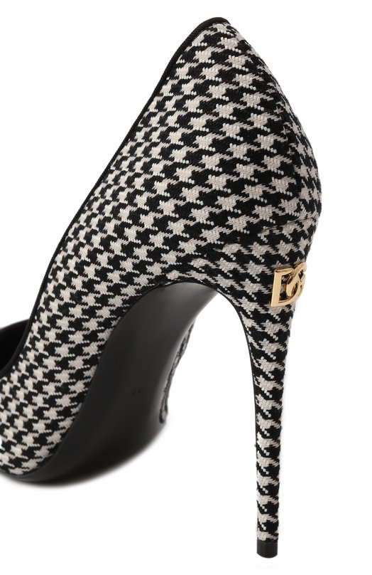 Текстильные туфли Mun 105 Dolce & Gabbana CD1872/A9V05 Чёрно-белый  CD1872/A9V05 Фото 7