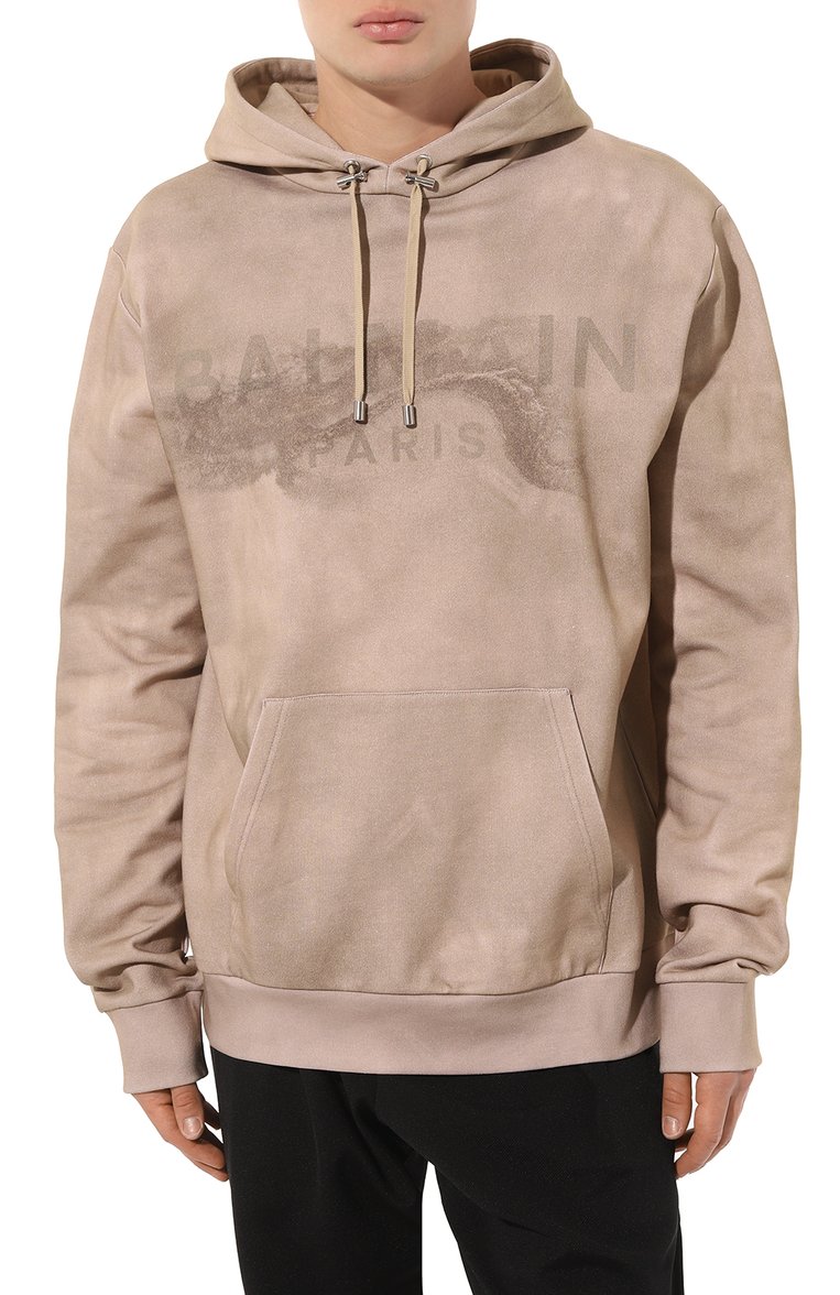 Хлопковое худи BALMAIN, арт. AH1JT047GC61, фото 1