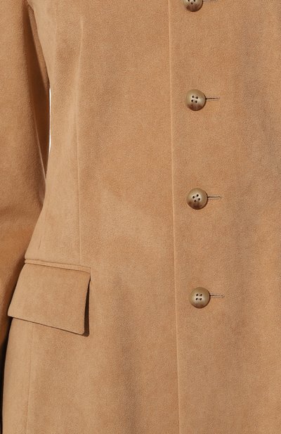 Жакет GOOROO бежевого цвета по цене 177930 руб., арт. SH013-0009-102-FW24/25, фото 5 Жакет GOOROO, арт. SH013-0009-102-FW24/25, фото 5