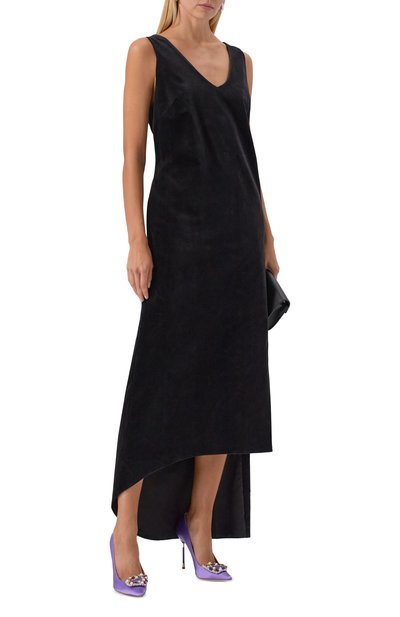 Текстильные туфли decollete tutti frutti 105 RUBEUS MILANO, арт. DEC0LLETE TUTTI FRUTTI 105/SILK, фото 3