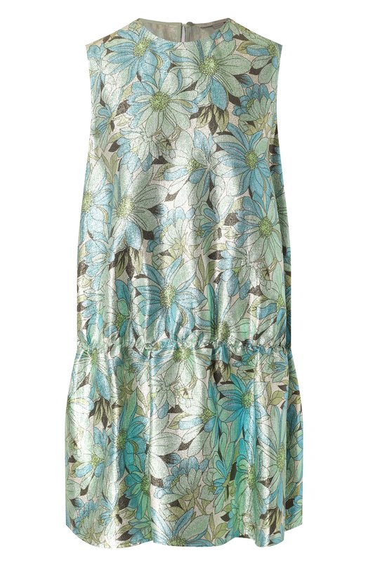 

Атласное платье Stella McCartney, Зелёный