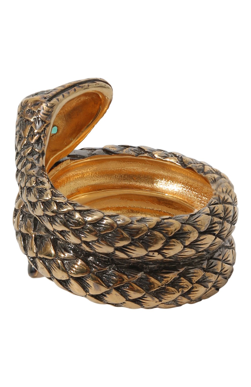 Кольцо two rounds snake QUEENSBEE, арт. 102007/10,30, фото 3