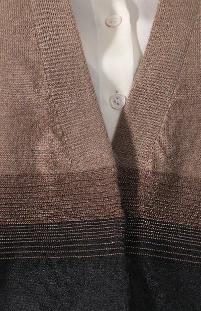 Кашемировый кардиган с декоративной отделкой BRUNELLO CUCINELLI, арт. M12149106, фото 5