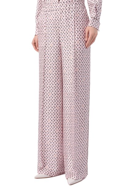 Шелковые брюки MAX MARA, арт. MXMVISCHI0, фото 3