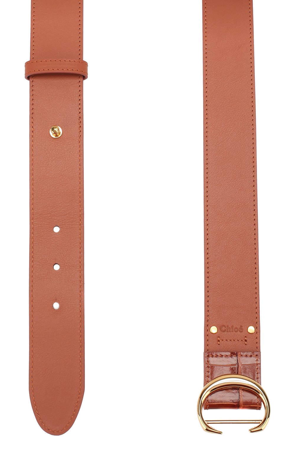 Кожаный ремень CHLOÉ, арт. CHC19WC023GEC, фото 2