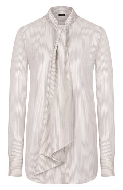 Женская шелковая блузка KITON, арт. D38455K0973G