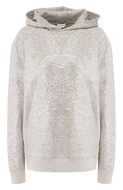 Хлопковое худи SAINT LAURENT, арт. 614253/YBRH2, фото 1