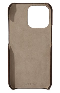 Чехол для iphone 13 pro BRUNELLO CUCINELLI коричневого цвета, арт. MLLIB13P | Фото 2 (Региональные ограничения белый список (Axapta Mercury): Не проставлено; Нос: Не проставлено)