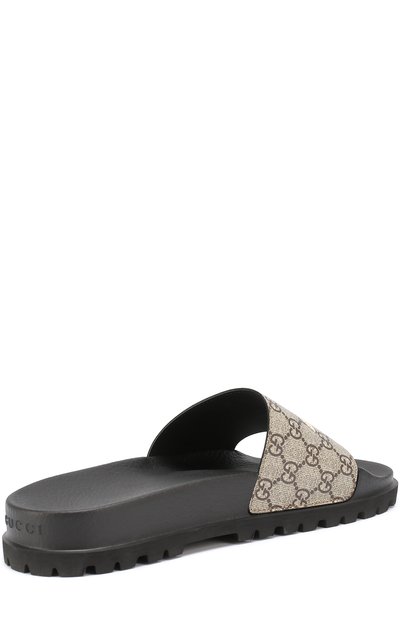 Шлепанцы на толстой подошве с принтом GUCCI, арт. 456243/K5V00, фото 3