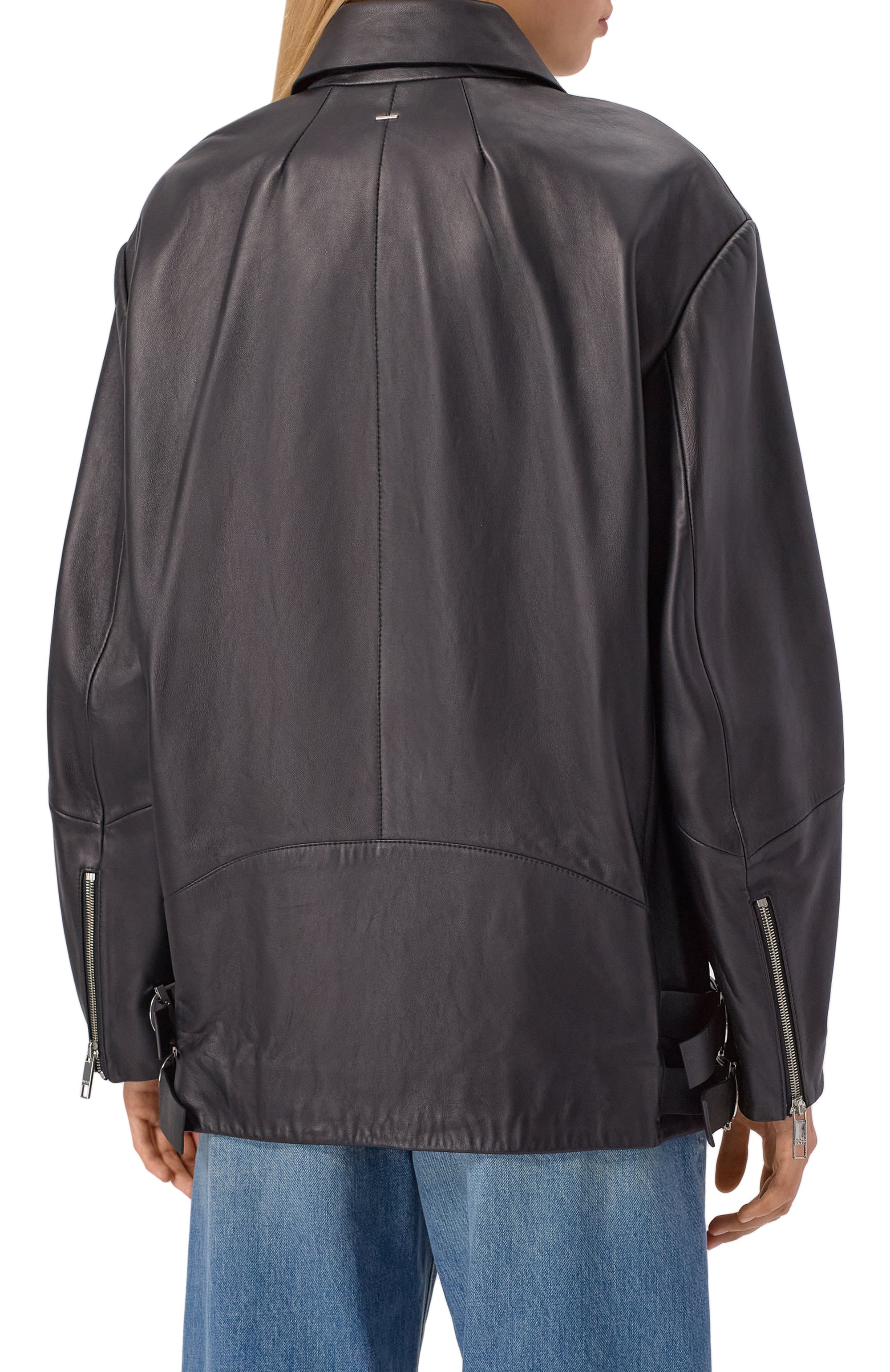 Кожаная куртка BOSS, арт. 50547474, фото 4