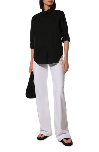 Хлопковая рубашка AGREEG черного цвета по цене 37000 руб., арт. 12030878, фото 2 Хлопковая рубашка AGREEG, арт. 12030878, фото 2