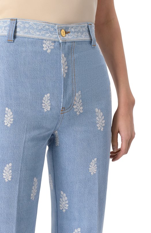 Джинсы Giambattista Valli 25SSSVM03112/J3DEN Голубой  25SSSVM03112/J3DEN Фото 5