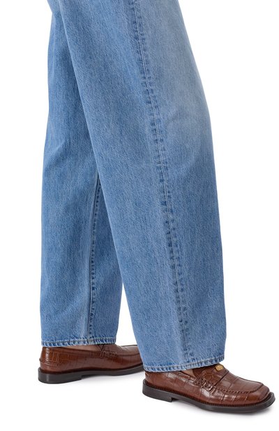 Кожаные лоферы berlin MOSCHINO, арт. MA10423M1N/MN0, фото 3