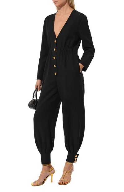 Комбинезон из шерсти и шелка GUCCI, арт. 595258 ZHM88, фото 2