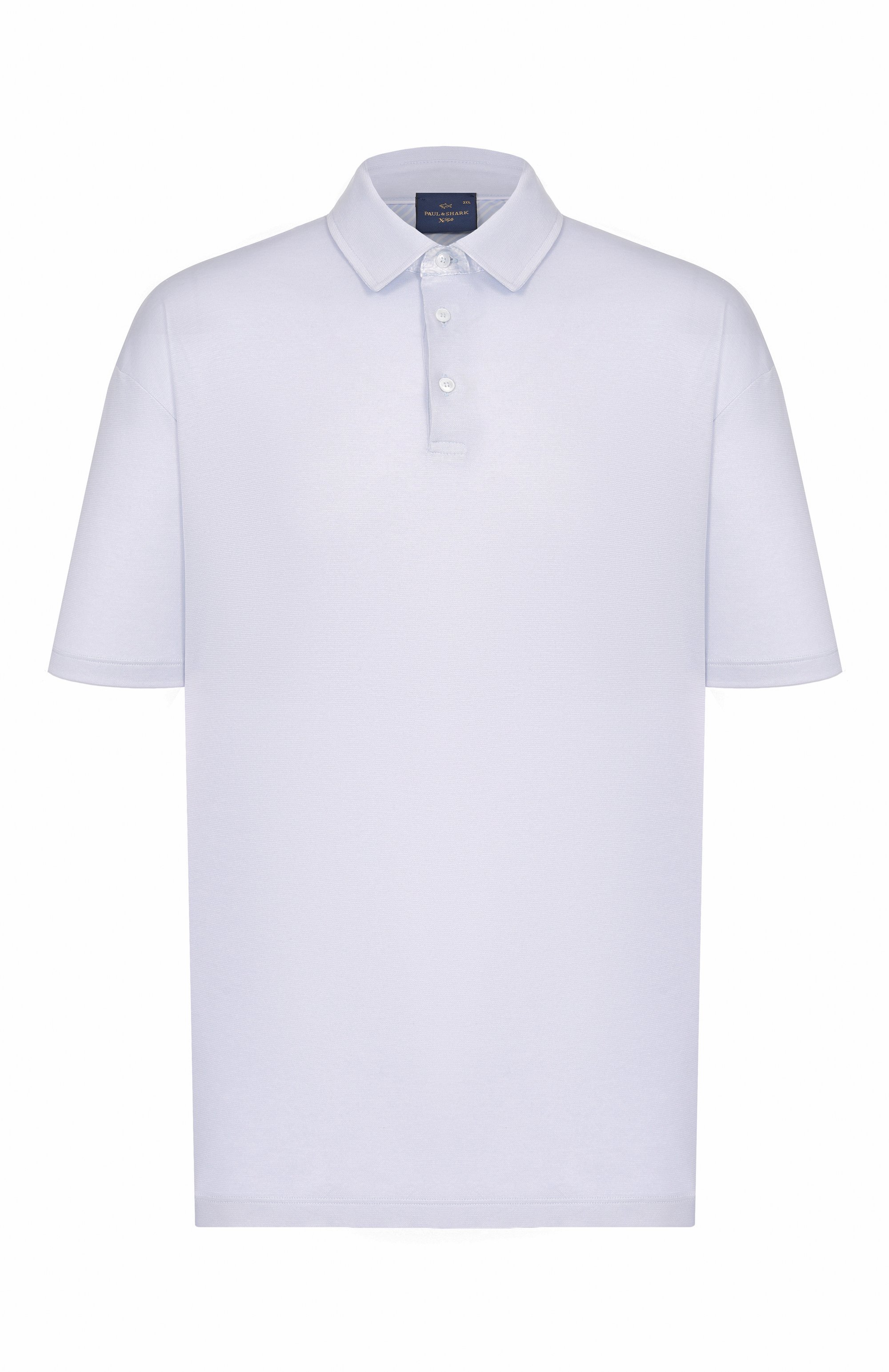 Поло из хлопка и лиоцелла PAUL&SHARK, арт. 26411253_001, фото 1