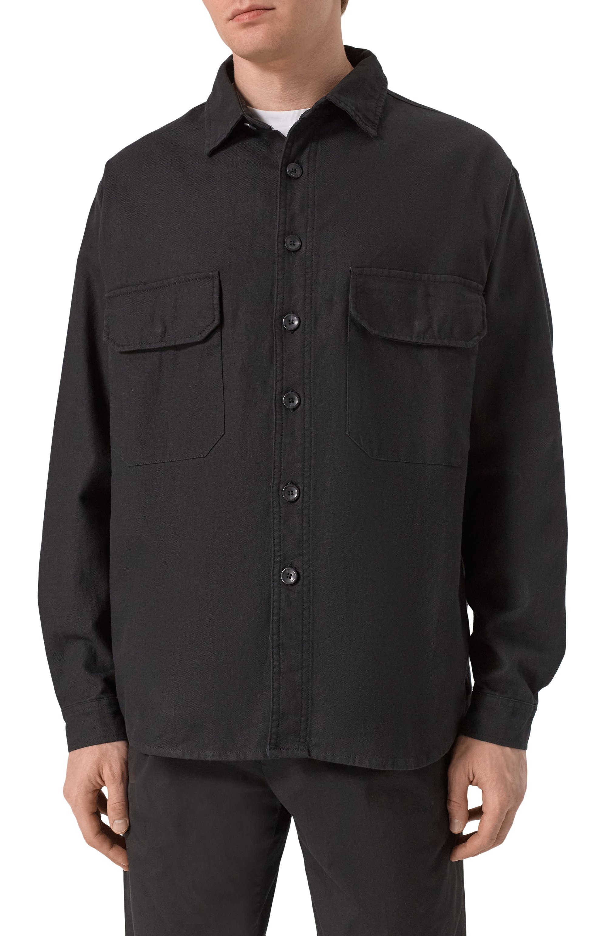 Рубашка изо льна и хлопка WHITE SAND, арт. 25SU20/609, фото 3