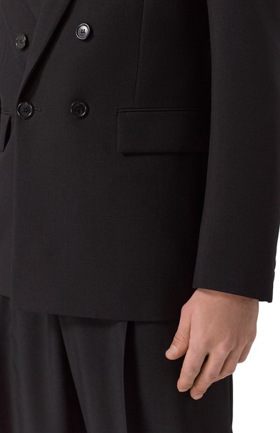 Шерстяной пиджак SAINT LAURENT, арт. 801873/Y404W, фото 5