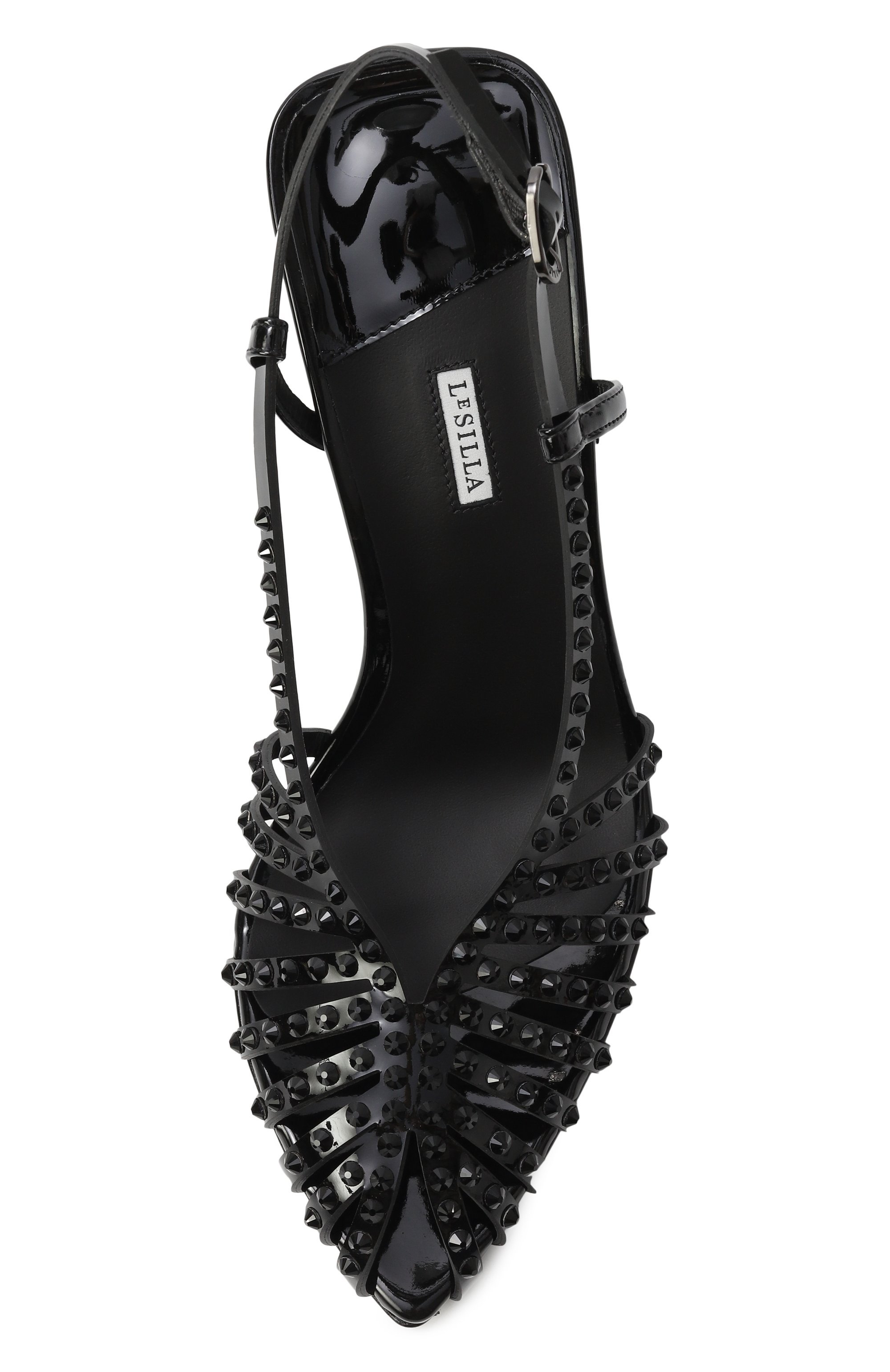 Лакированные босоножки cage 100 LE SILLA, арт. 3404C090BYPPKAB, фото 6