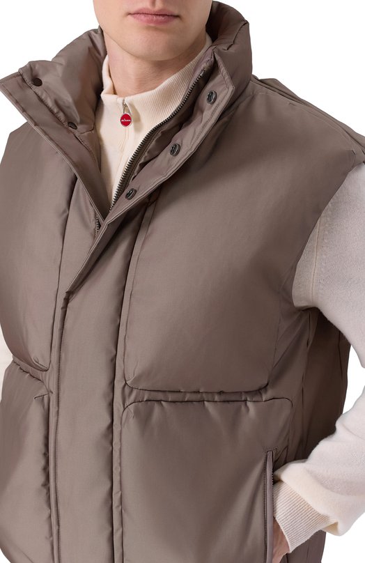 Пуховый жилет MVST M25.1PM.0013/F021 Бежевый  M25.1PM.0013/F021 Фото 5