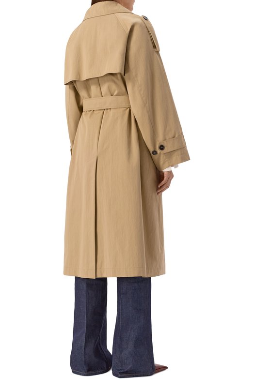 Тренч Weekend Max Mara GHIA Бежевый  GHIA Фото 4