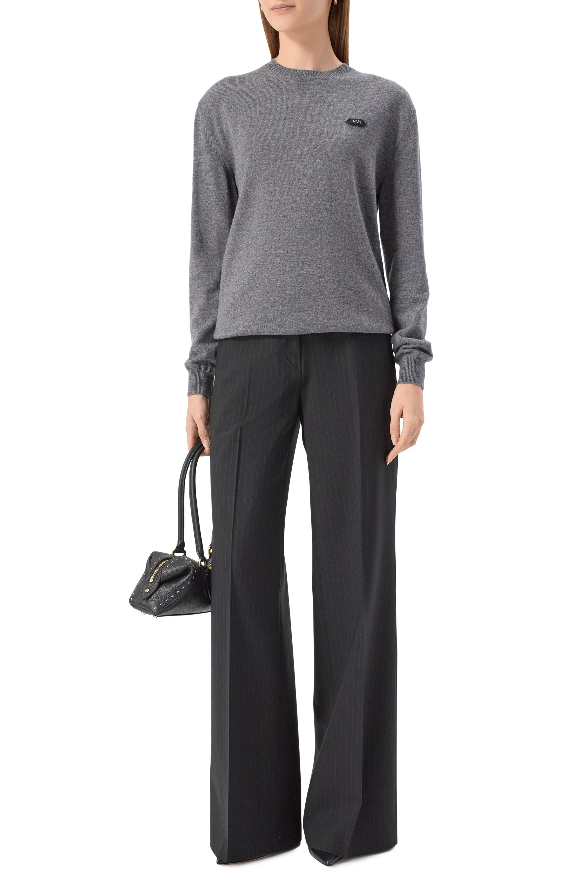 Шерстяной пуловер N21, арт. A037/9004, фото 2