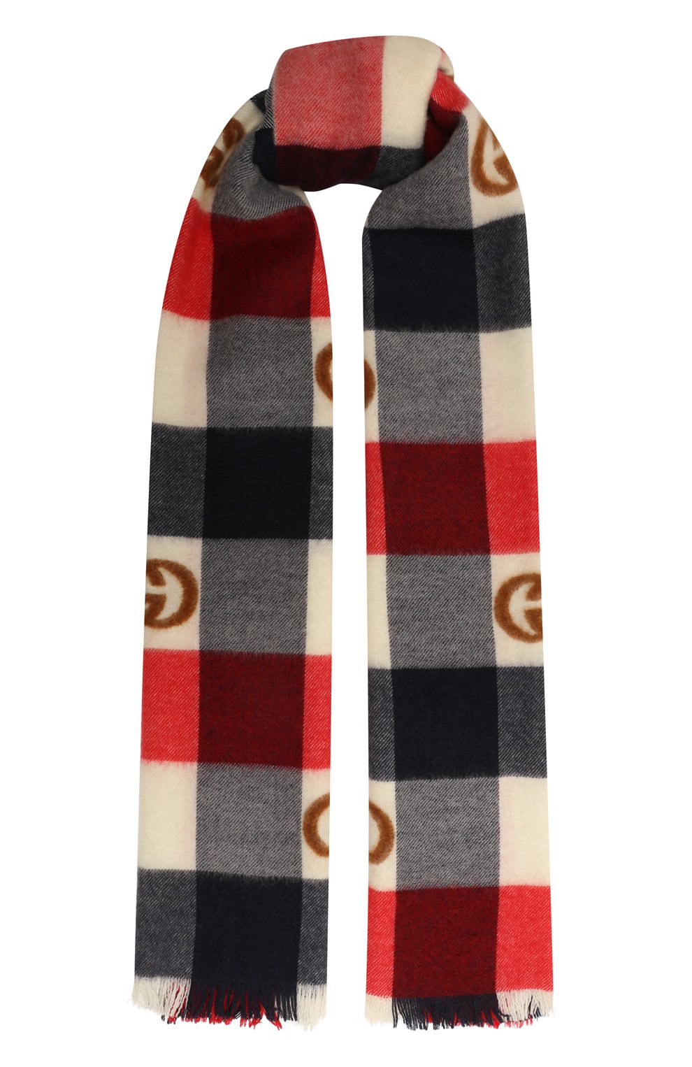 Шерстяной шарф GUCCI, арт. 674242 4G200, фото 1