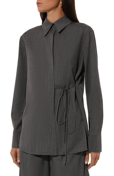 Шерстяная блузка JIL SANDER, арт. J02DL0154/J40171, фото 3