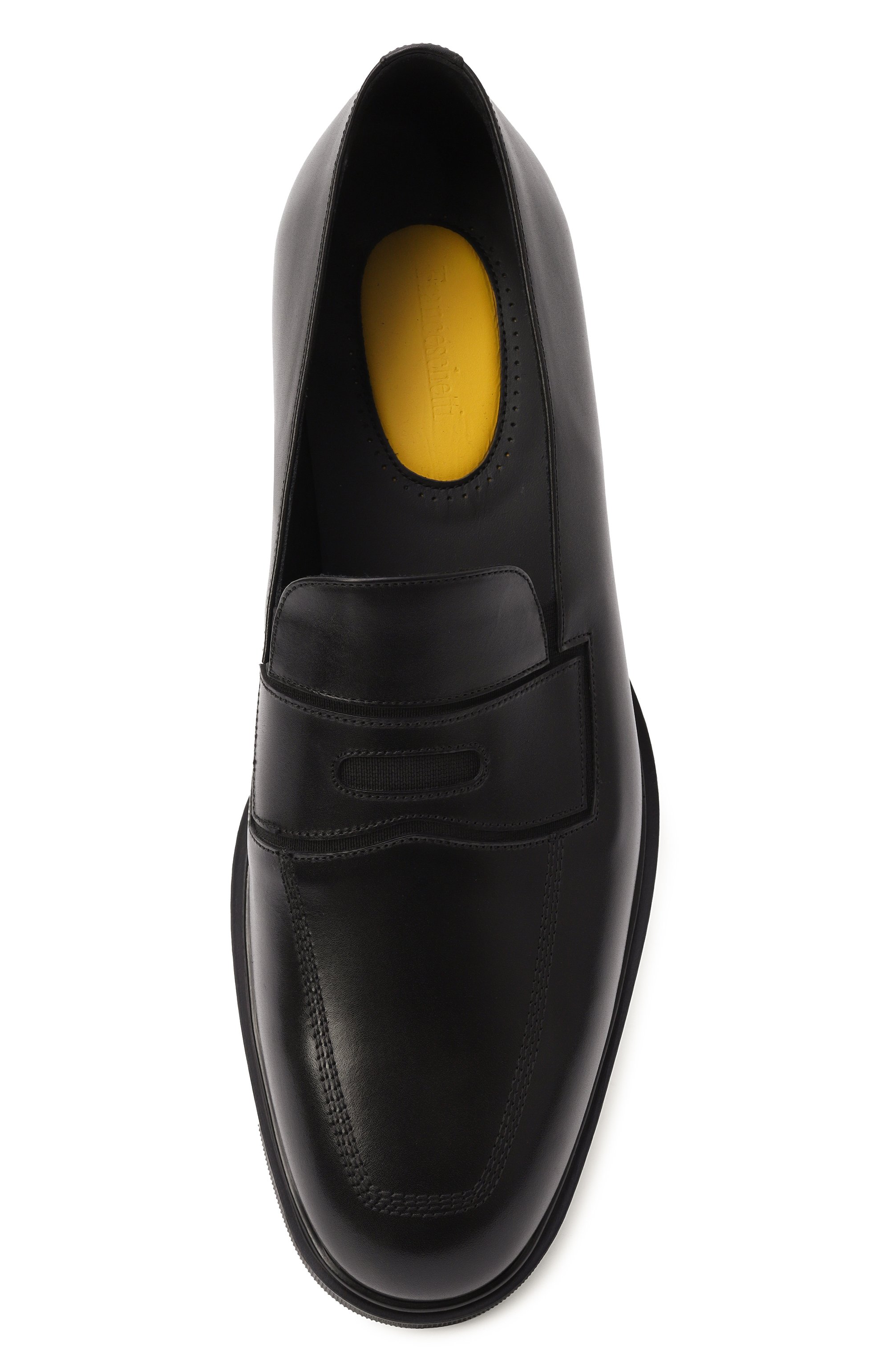 Кожаные пенни-лоферы FRANCESCHETTI, арт. 0990002/VIT. C0RTINA, фото 5