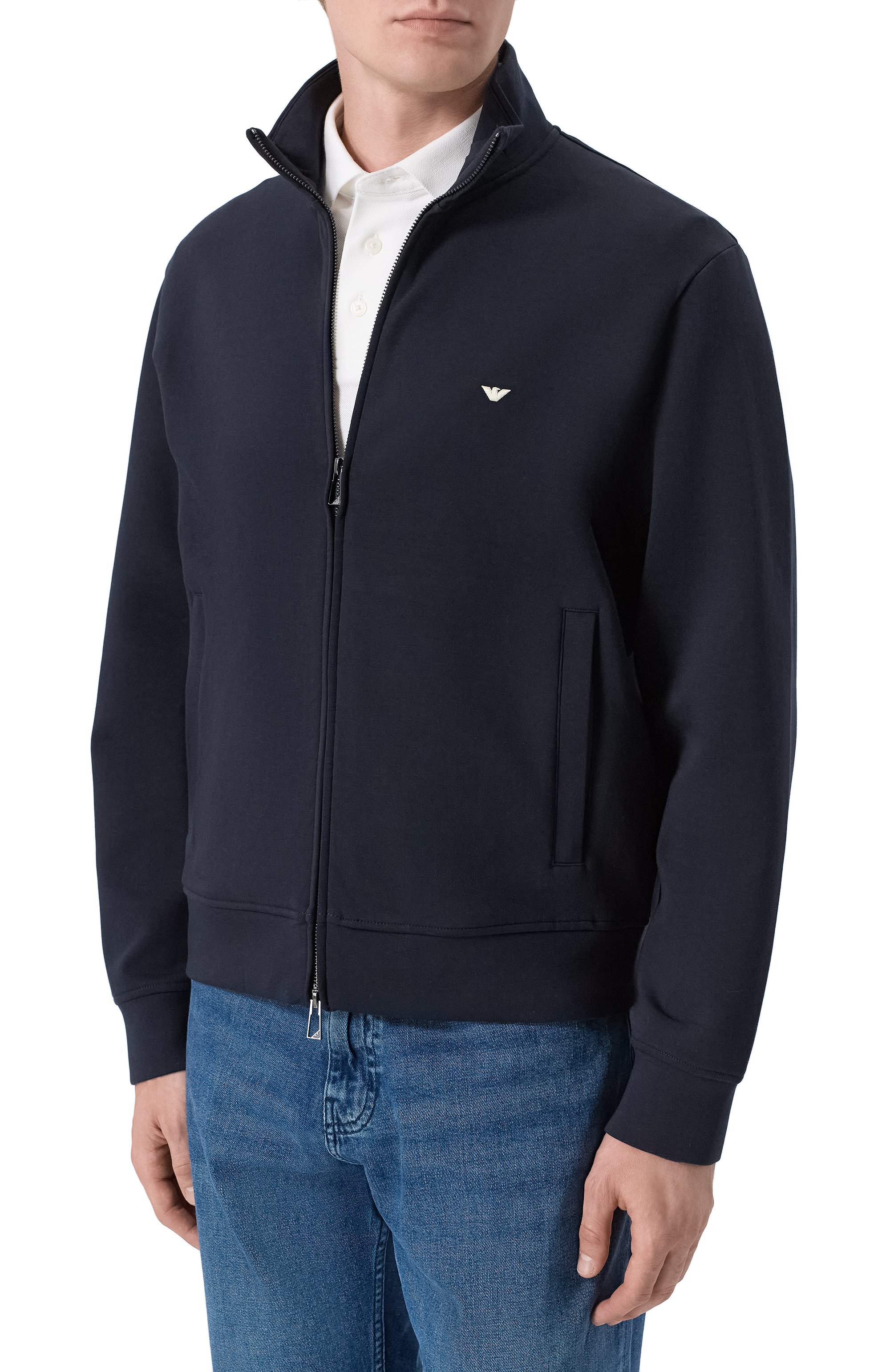 Хлопковая толстовка EMPORIO ARMANI, арт. EM004536/AF10013, фото 3