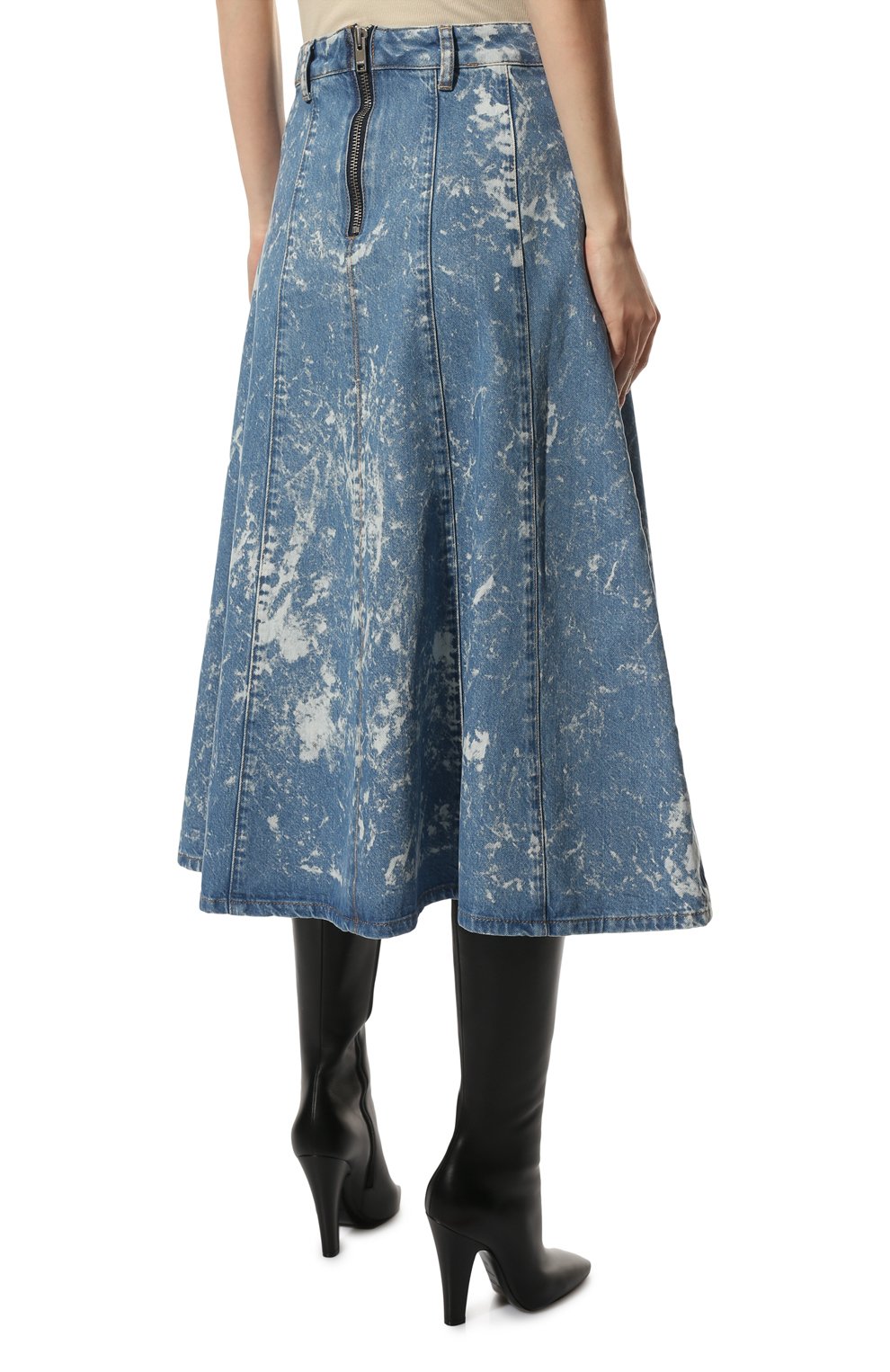 Джинсовая юбка GANNI, арт. F6557, фото 4