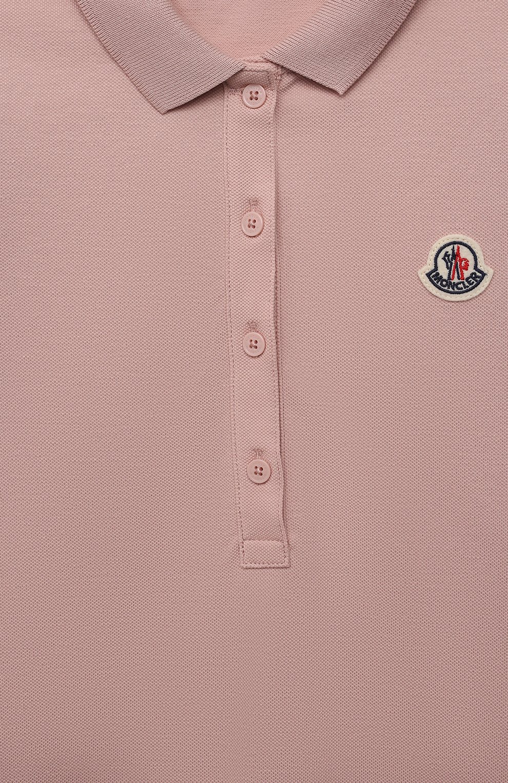 Хлопковое платье MONCLER, арт. G1-954-8I700-10-8496F/12-14A, фото 3