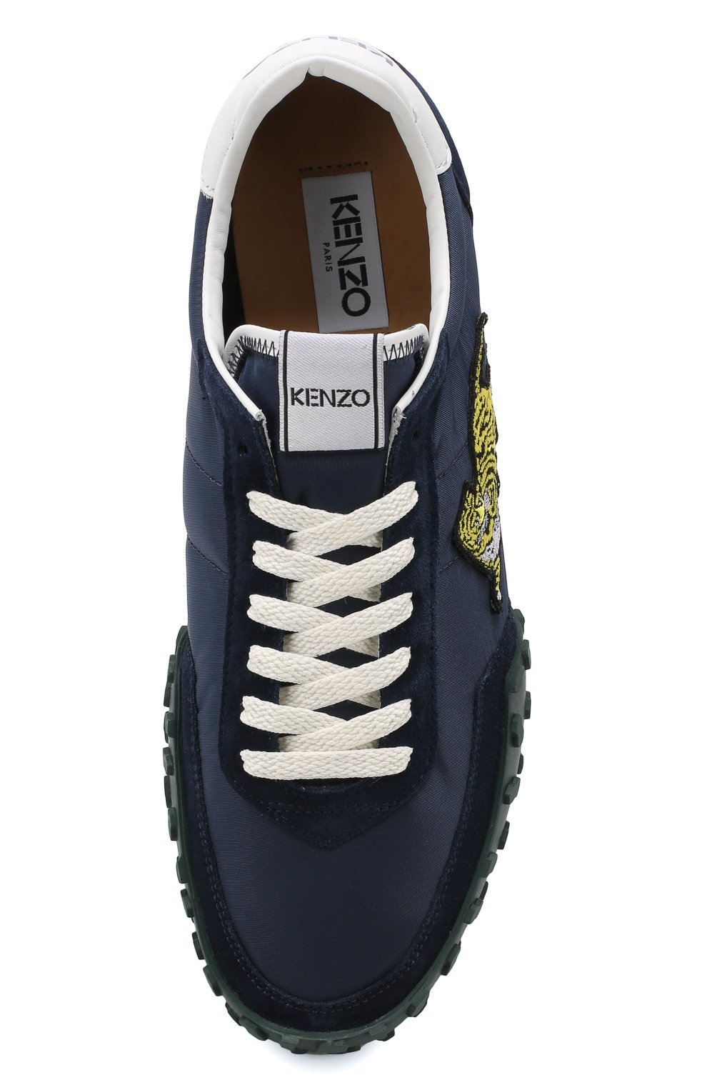 Текстильные кроссовки move KENZO темно-синего цвета по цене 25850 руб., арт. F865SN122F54, фото 5 Текстильные кроссовки move KENZO, арт. F865SN122F54, фото 5