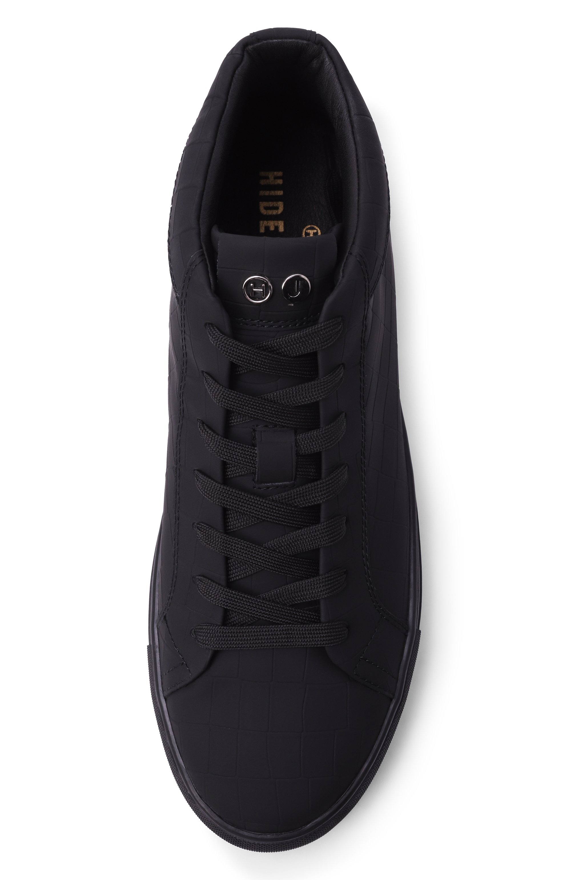 Кожаные кеды essence HIDE AND JACK, арт. EIBKHBLKBLK, фото 6