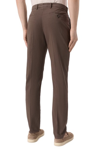 Брюки из хлопка и шелка BERWICH, арт. VULCAN0195 GD/DV0955X, фото 4