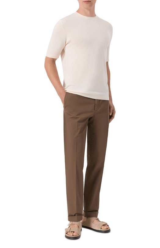 Замшевые шлепанцы Doucal's DU3297NECKPF772N Бежевый  DU3297NECKPF772N Фото 2