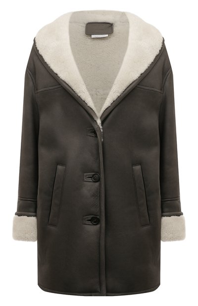 Женская дубленка из овчины PRADA, арт. 56887-KMT-F0RXG