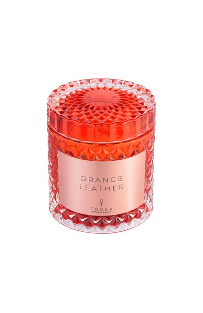 Свеча orange leather (220ml) TONKA PERFUMES MOSCOW, арт. 4665313564425, фото 2