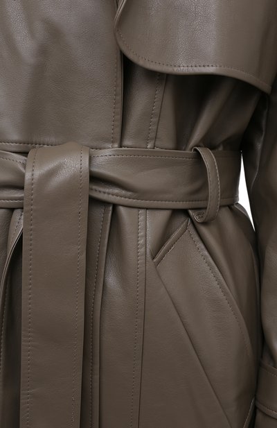 Тренч LOW CLASSIC хаки цвета по цене 51850 руб., арт. L0W20FW_CT16KH, фото 5 Тренч LOW CLASSIC, арт. L0W20FW_CT16KH, фото 5