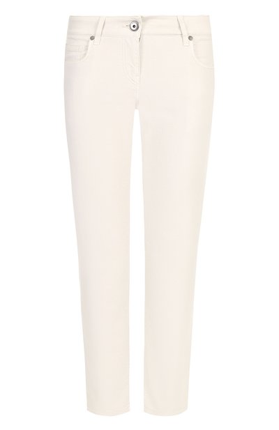 Женские однотонные джинсы прямого кроя BRUNELLO CUCINELLI, арт. M0H43P5153
