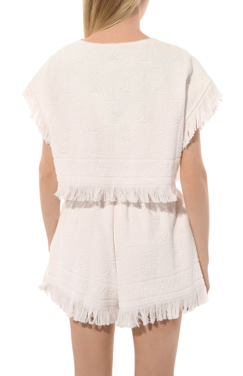 Хлопковая футболка ZIMMERMANN, арт. 5256TRS241, фото 4