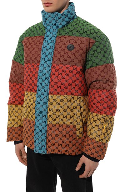 Хлопковый пуховик GUCCI, арт. 658110 Z8AOI, фото 3